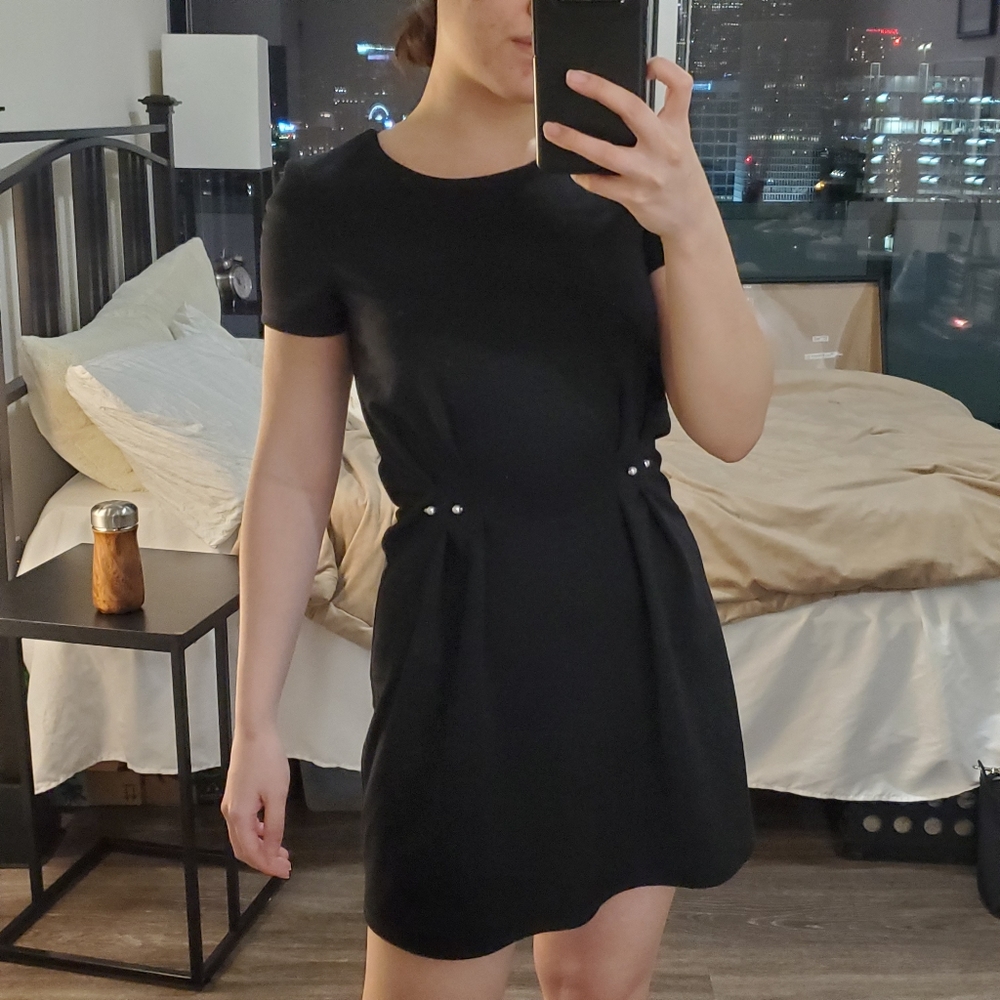 Zara Black Pearl Dress - Gem